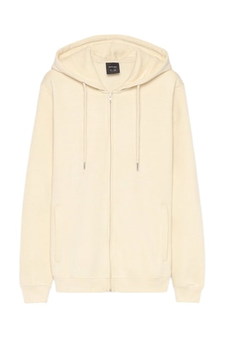 Sweat à capuche - Jaune