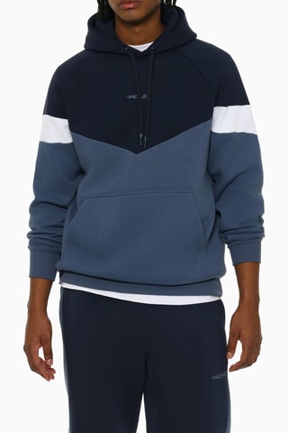 Felpa con cappuccio - Azzurro