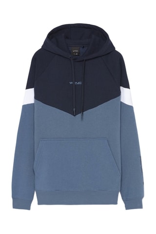 Felpa con cappuccio - Azzurro