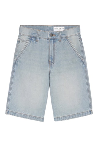 Short en jean - Bleu