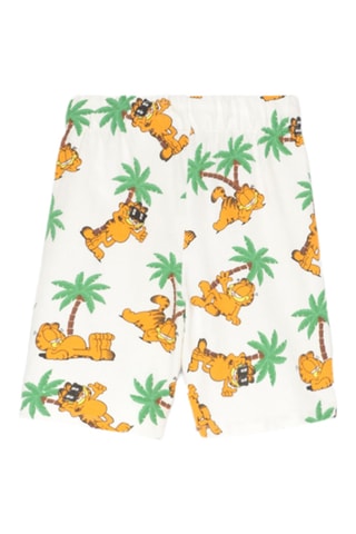 Short Garfield - Blanc