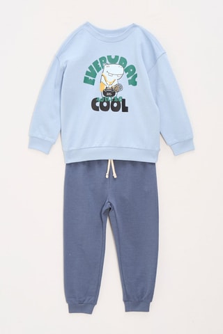 Sweat et jogging - Bleu