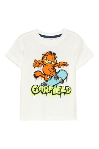 T-shirt et short Garfield - Blanc