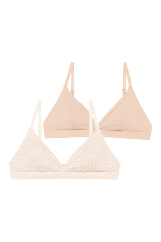 2 reggiseni - Bianco e beige