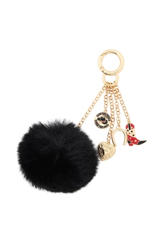 Porte-clés - Doré et rouge