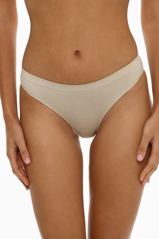 2 slip - Beige e nero