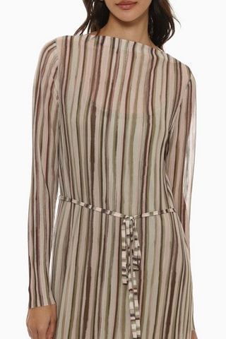 Robe droite - Marron