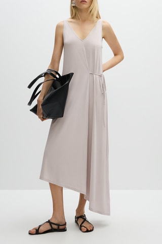 Robe midi - Mauve