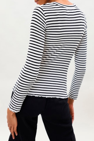 Top - Blanc et noir