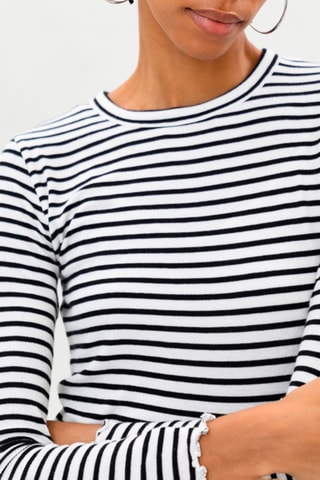Top - Blanc et noir