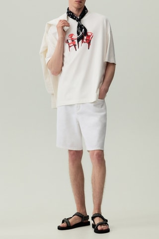 T-shirt - Ecrù