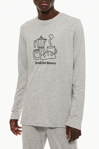 T-shirt - Grigio chiaro melange