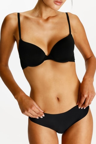 Reggiseno e tanga - Nero