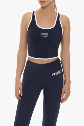 Crop top - Bleu marine