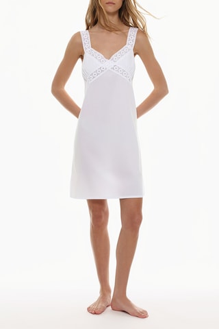 Robe droite - Blanc