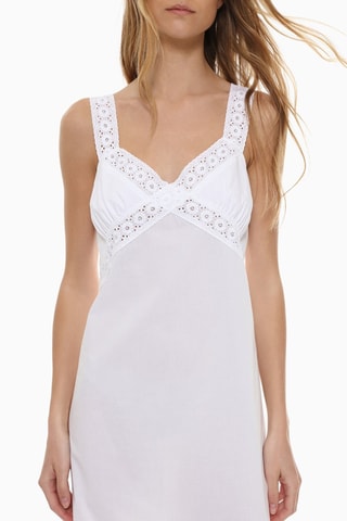 Robe droite - Blanc