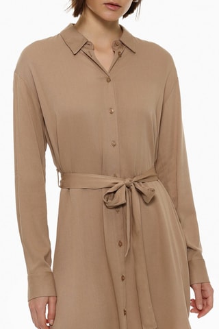 Robe chemise - Marron