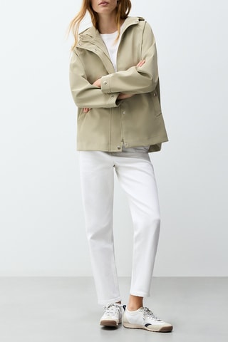 Veste à capuche - Beige