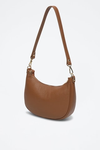 Sac bandoulière en cuir Piki - Camel