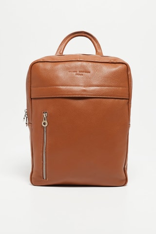 Sac à dos en cuir Klaus - Marron