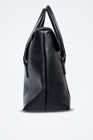 Cabas en cuir Elara - Noir