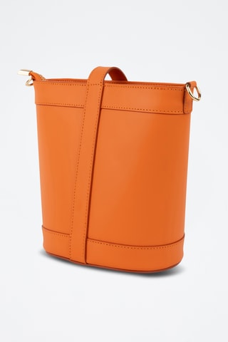Sac porté épaule en cuir Helle - Orange