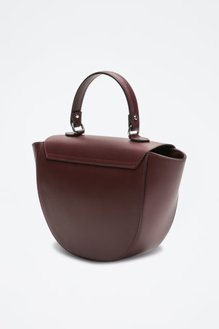 Sac à main en cuir Votti  - Bordeaux