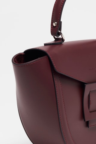 Sac à main en cuir Votti  - Bordeaux