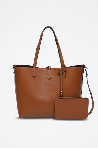 Cabas en cuir Elix - Camel