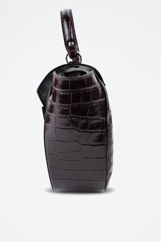Sac à main en cuir - Bordeaux