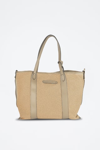 Cabas et pochette Elix - Beige