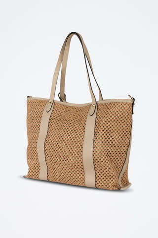 Cabas et pochette Elix - Beige