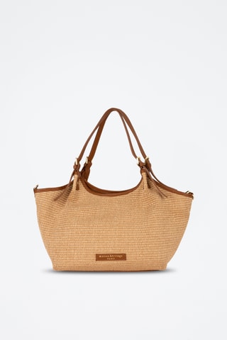 Sac porté épaule Ceto - Beige et camel