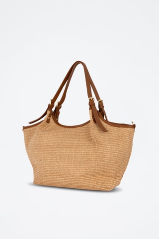 Sac porté épaule Ceto - Beige et camel