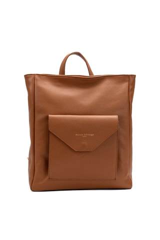 Sac à dos en cuir Fiori - Camel