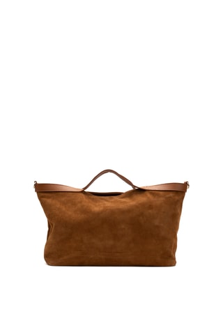 Cabas en cuir Casa - Camel