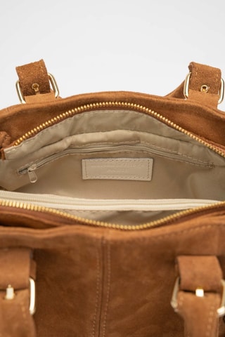 Sac à main en nubuck Petit Sunny - Camel