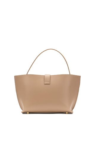 Sac à main en cuir Dido - Taupe