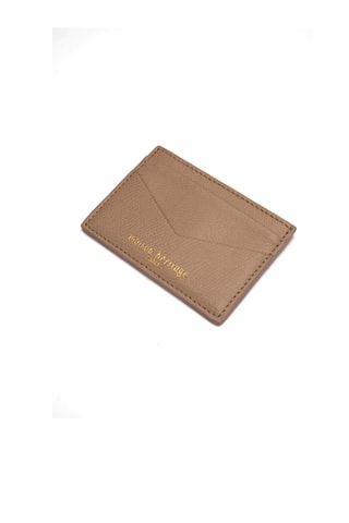 Porte-cartes en cuir Pablo - Taupe