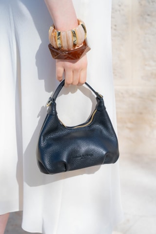 Sac à main en cuir Costa - Noir