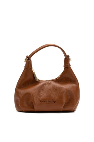 Sac à main en cuir Costa - Camel