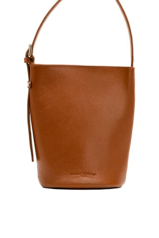 Sac seau en cuir Reti - Camel