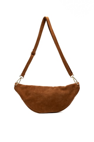 Sac banane en nubuck Dia - Camel