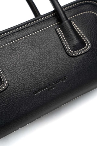 Sac à main en cuir Barolo - Noir