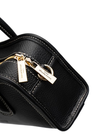 Sac à main en cuir Barolo - Noir