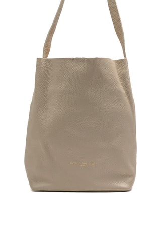 Sac porté épaule en cuir Figa - Blanc