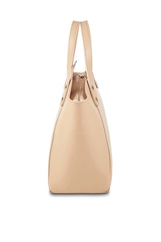 Sac à main en cuir Parl - Taupe