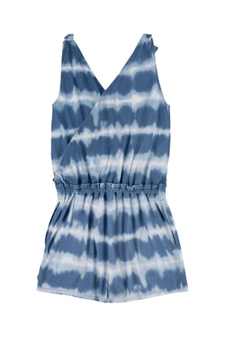 Combishort tie and dye - Blanc et bleu