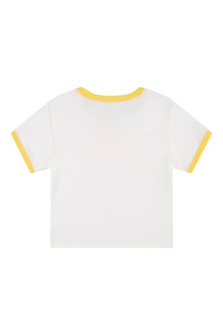 T-shirt - Blanc, rouge et jaune