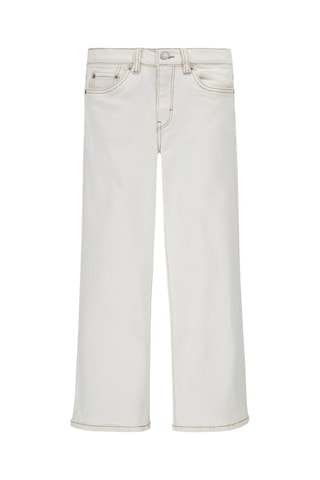 Pantalon en coton biologique - Blanc